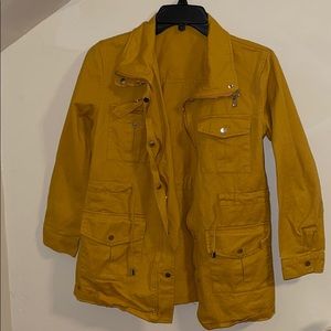 Long yellow jacket